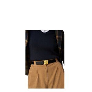 Jaypee Genuine Leather Belt Black Size L Old Money